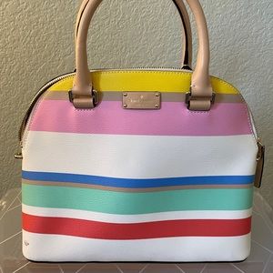 Kate Spade striped tote